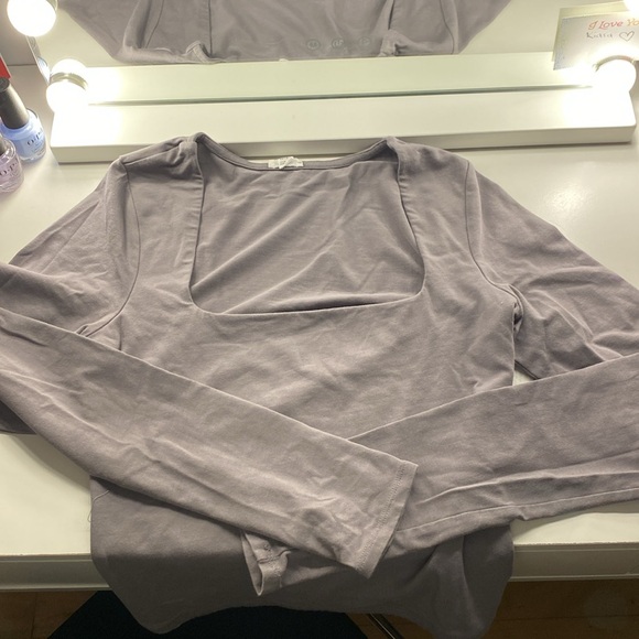 Squareneck long sleeve top from Garage - Picture 2 of 4